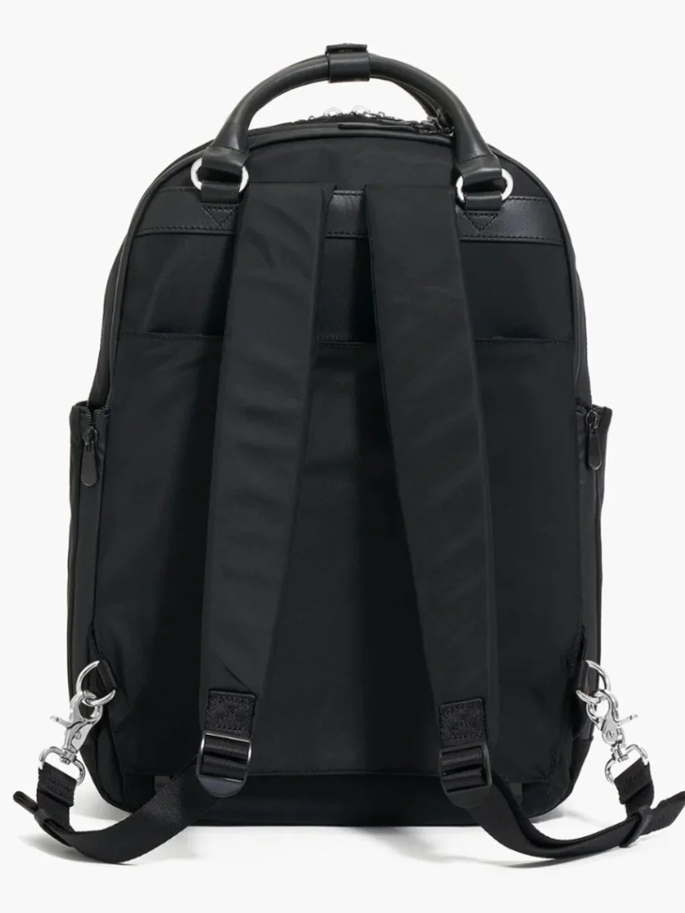 Lo & Sons Rowledge 2 Convertible Laptop Backpack - Black/Purple